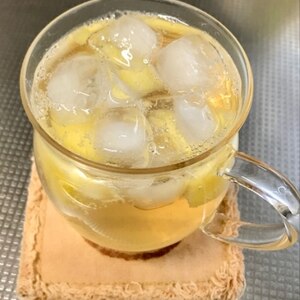 夏バテ対策に☆りんご酢の強炭酸割り